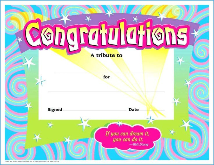 Blank Award Certificate For Kids Para Sys For For Free Printable Certificate Templates For Kids