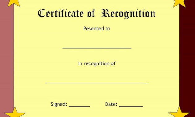 Blank Award Certificate Templates Word Awesome Free Award Pertaining To Fresh Baby Shower Game Winner Certificate Templates