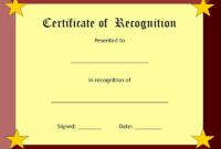 Blank Award Certificate Templates Word Awesome Free Award Throughout Free Blank Award Certificate Templates Word