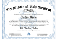 Blank Certificate Of Achievement Template 7 Best Inside Free Finisher Certificate Template 7 Completion Ideas