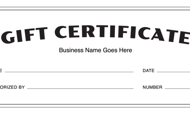 Blank Gift Certificate Pdf Simpols With Fresh Tattoo Gift Certificate Template Coolest Designs