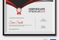 Bowling Certificate 5+ Word, Psd Format Download | Free Within Fantastic Bowling Certificate Template