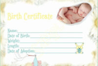 Build A Bear Birth Certificate Template Blank Elegant New Throughout Baby Doll Birth Certificate Template