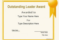 Business Certificate Oustanding Leader Award Pertaining To Amazing Essay Writing Competition Certificate 9 Designs
