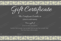Business Gift Certificate Template (50+ Editable Pertaining To Free Music Certificate Template For Word Free 12 Ideas