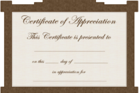 Certificate Of Appreciation Template.nice Editable With Fresh Iq Certificate Template