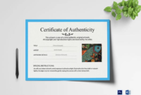 Certificate Of Authenticity Photography Template (7 Regarding Certificate Of Authenticity Photography Template