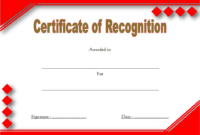 Certificate Of Recognition Template Word Free (10+ Concepts) With Microsoft Word Award Certificate Template