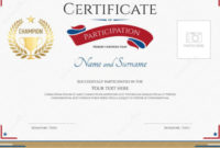 Certificate Template Archives Great Sample Templates Within Participation Certificate Templates Free Download