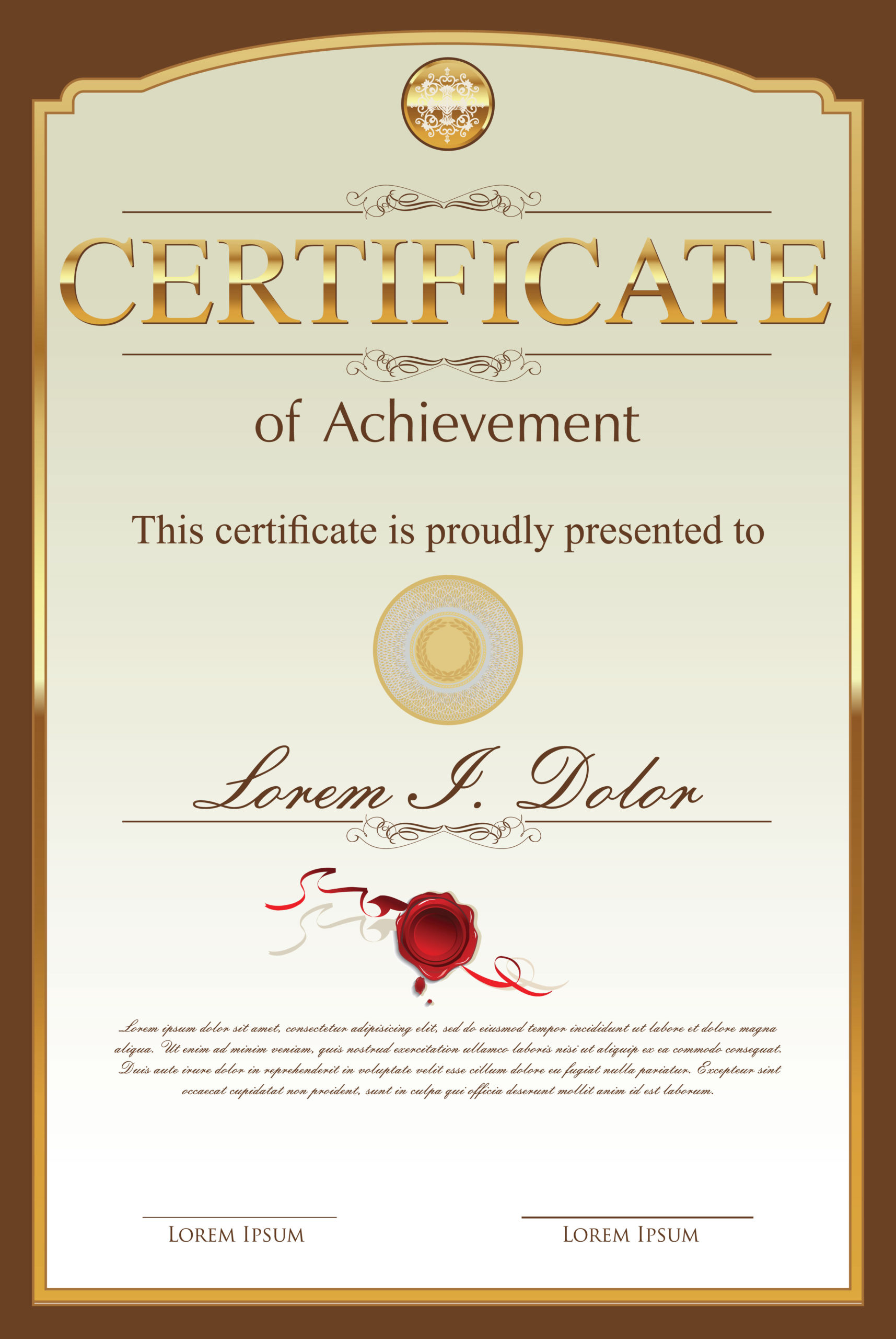 Certificate Template Download Free Vectors, Clipart Pertaining To Simple Free Art Certificate Templates