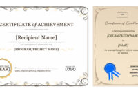 Certificate Template Office Certificates Templates Free Regarding Fantastic Free Certificate Templates For Word 2007