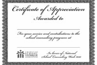 Certificate Templates: Sample Certificates Of Appreciation Regarding Free Template For Certificate Of Recognition