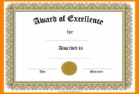 Certificates: Captivating Certificate Template Word Ideas Inside Fascinating Microsoft Word Award Certificate Template