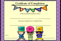 Certificates Of Completion, Promotion, Or Achievement Pertaining To Free Finisher Certificate Template 7 Completion Ideas
