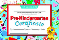 Certificates Pre Kindergarten 30 Pk | Kindergarten Pertaining To Certificate For Pre K Graduation Template