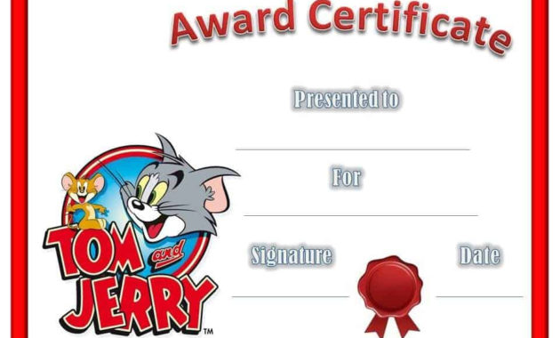 Children'S Certificates Free And Customizable Inside Certificate Of Achievement Template For Kids