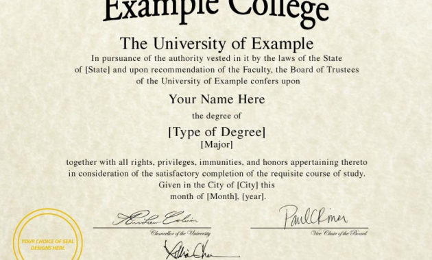 College Diploma Template | Business Mentor Regarding Fascinating University Graduation Certificate Template