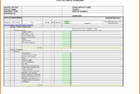 Commercial Construction Cost Estimate Spreadsheet New For Residential Cost Estimate Template