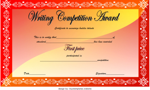 Contest Winner Certificate Template: 30+ Unexplored Designs In Awesome Best Coach Certificate Template Free 9 Designs