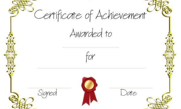 Copy 8 Of Certificate Of Achievement (960×720 In Netball Achievement Certificate Editable Templates