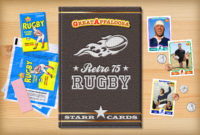 Custom Rugby Cards Retro 75™ Series Starr Cards In Rugby League Certificate Templates