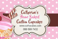 Customize This Design With Your Video, Photos And Text For Free Cupcake Certificate Template Free 7 Sweet Designs