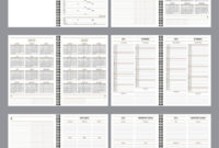 Daily Planner Agenda Indesign Template Fully Editable Throughout Agenda Template Without Times