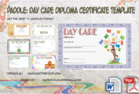 Daycare Diploma Template Free 7+ Certificate Ideas With Awesome Free 7 Certificate Of Stock Template Ideas