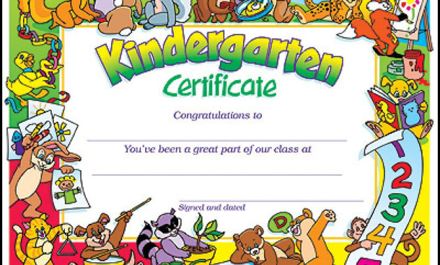 Diploma, Diploma Certificate, Kindergarten Certificate Throughout Kindergarten Graduation Certificates To Print Free