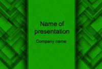 Download Free Green Abstract Powerpoint Template For Your With Free Powerpoint Presentation Templates Downloads