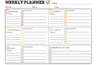 Editable 37 Printable Homework Planners Only The Best Pertaining To Middle School Agenda Template