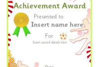 Editable Football Themed Certificate. #Teachingresources Intended For Student Council Certificate Template 8 Ideas Free