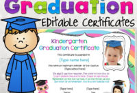 Editable Graduation Certificates (Cute Owl Theme Throughout Amazing Editable Pre K Graduation Certificates