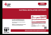 Electrical Installation Certificate Circuit Diagram Images Throughout Minor Electrical Installation Works Certificate Template