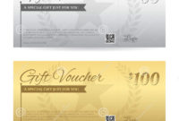 Elegant Gift Voucher Or Gift Card Certificate Template With Fascinating Elegant Gift Certificate Template