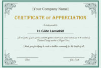Employee Recognition Certificates Templates Calep Within Best Employee Award Certificate Templates