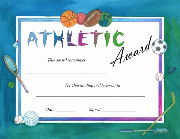 F264F Certificates Templates For Word And Sports Day Intended For Sports Award Certificate Template Word