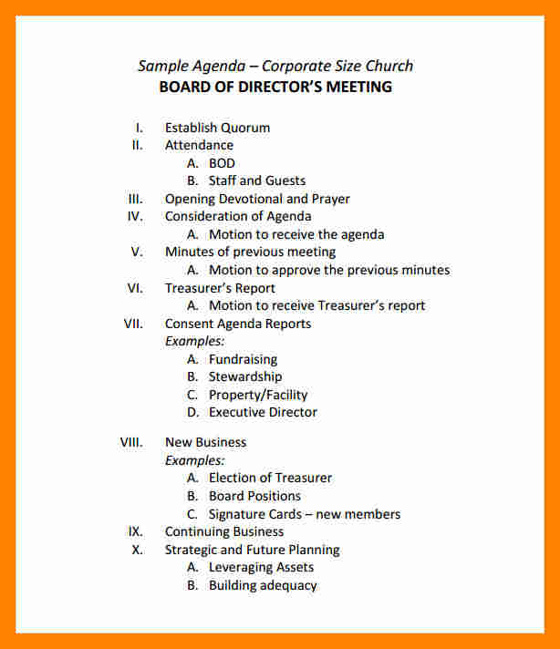 Family Meeting Agenda | Template Business Within Family Meeting Agenda Template