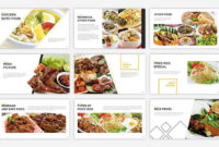 Food Presentation Powerpoint Template #67553 | Desain For Restaurant Menu Powerpoint Template
