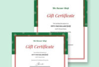 Free 11+ Gift Certificate Templates In Ai | Indesign | Ms Within Fascinating Indesign Certificate Template