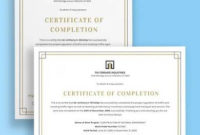 Free 20+ Printable Certificate Templates In Pdf | Ms Word Pertaining To Certificate Template For Project Completion
