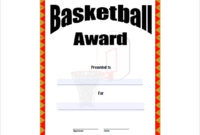 Free 20+ Sample Basketball Certificate Templates In Pdf With Regard To Download 7 Basketball Mvp Certificate Editable Templates
