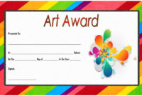Free Art Award Certificate Templates Editable [10+ Elegant With Cooking Contest Winner Certificate Templates