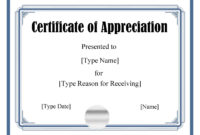 Free Certificate Template Word | Instant Download Within Certificate Of Recognition Word Template