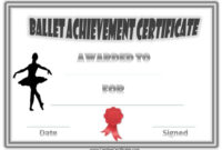 Free Dance Certificate Template Customizable And Printable With Regard To Dance Award Certificate Template