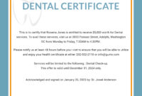 Free Dental Medical Certificate Sample Template Word Within Physical Fitness Certificate Template 7 Ideas