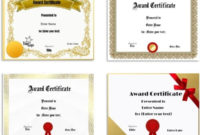 Free Editable Certificate Template | Customize Online With Regard To Fascinating Certificate Of Kindness Template Editable Free