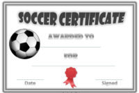 Free Editable Soccer Certificates Customize Online For New Soccer Mvp Certificate Template