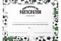 Free Football Certificate Template Awesome Soccer Inside Simple Football Certificate Template