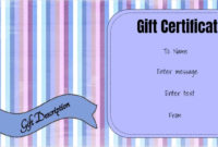 Free Gift Certificate Template | 50+ Designs | Customize Pertaining To Fresh Donation Certificate Template
